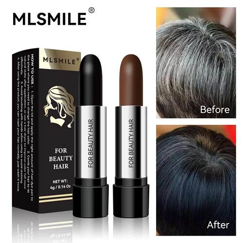 Black Brown Hair Dye Pen One-time Temporary Hair Dyeing Stic