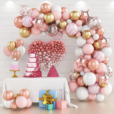 Macaron Balloon Garland Arch Kit 1st Birthday Party Decorati
