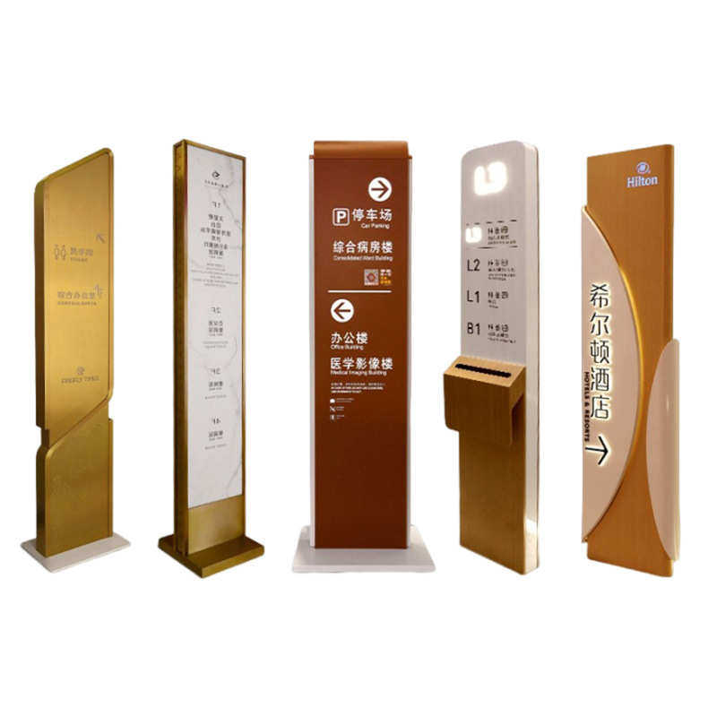 定制牌平面指示牌景区发光引导导停车场办公大楼牌指示牌视户外总