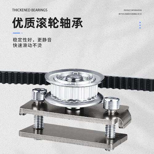 联动门缓冲吊轮推拉移门异向开门厨房门双向缓冲吊轮超静五金配件
