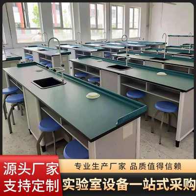 学校中高学生实验室物理化学生物科学探究通风铝木实验桌工作台