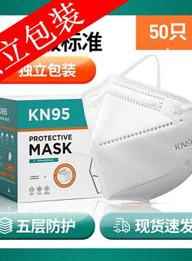 卫士立kn95口罩n95带呼吸阀防护用品防尘工业粉尘打磨灰粉防雾霾