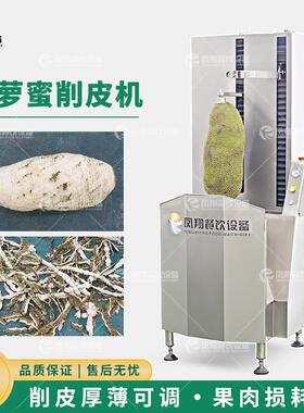 凤翔 源头工厂直销菠萝蜜削皮机去皮干净快速大型瓜果类去皮设备