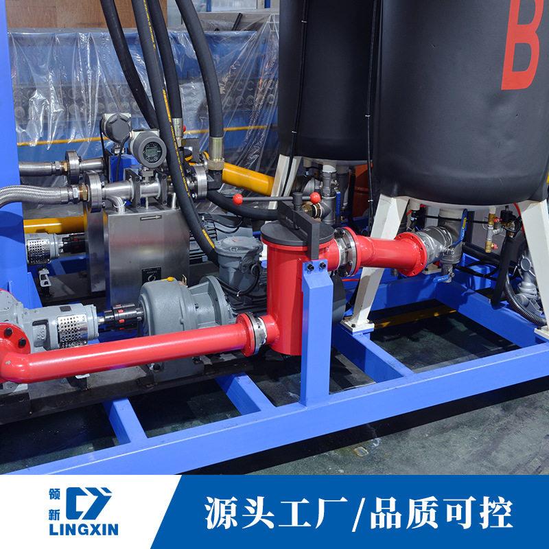 汽车内饰件P酯U片材大流量低发机压特殊物料应用生产聚氨设lxpu备