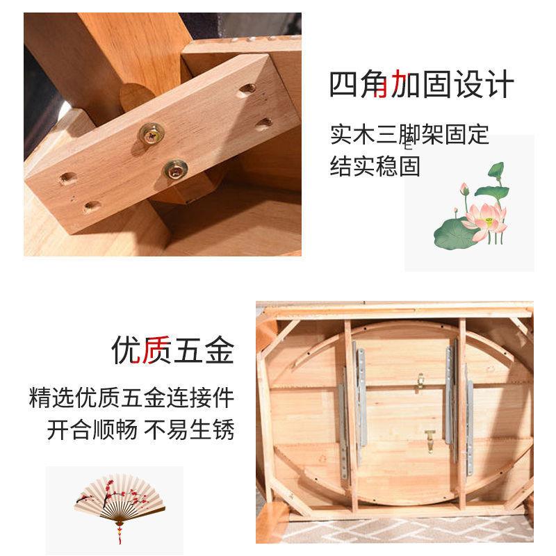 实餐桌家用吃木桌子餐桌椅小组合饭收缩伸缩式方圆两见详情用户型