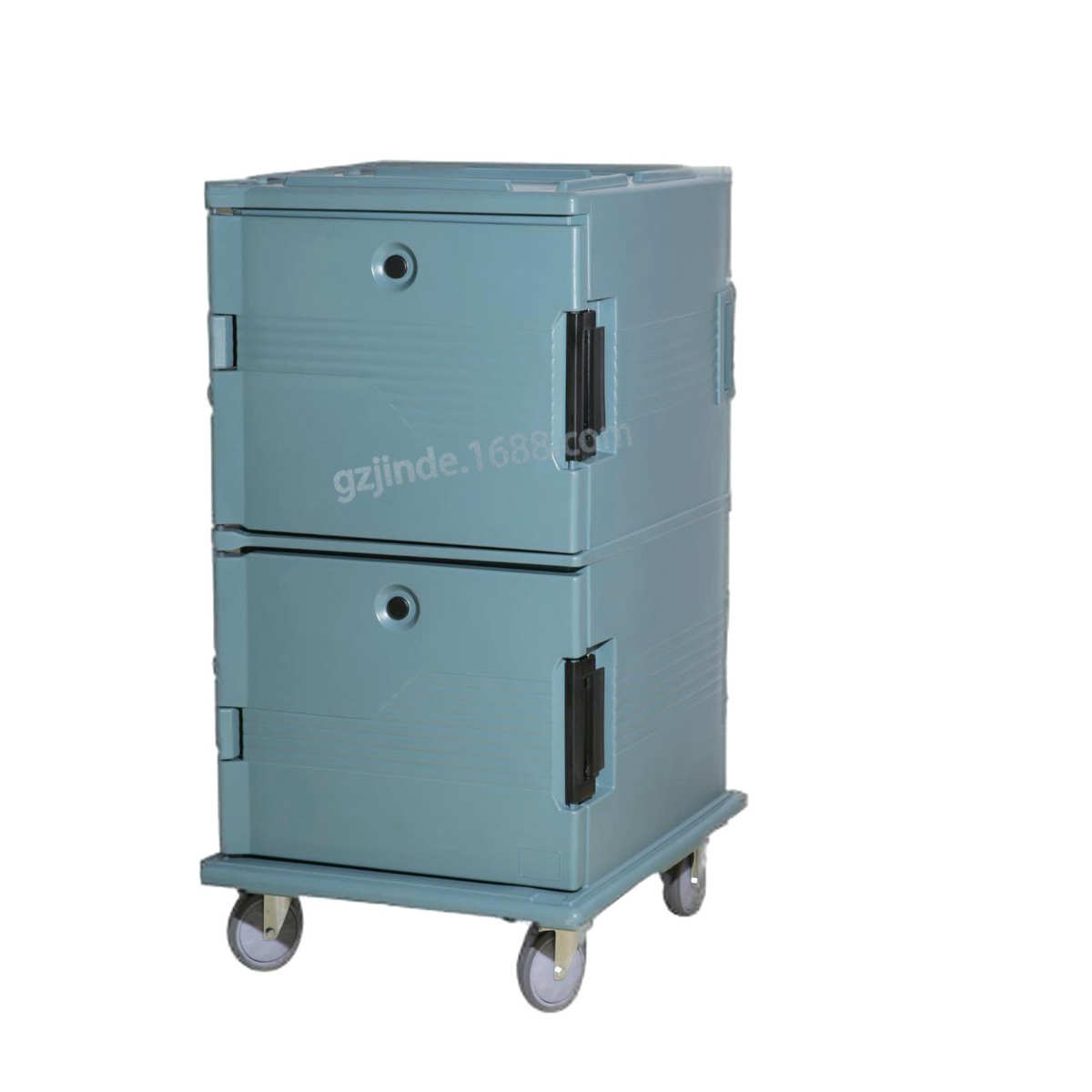 厂家直销360L大容量双层保温箱滚塑厨房餐饮配送食品周转箱保鲜