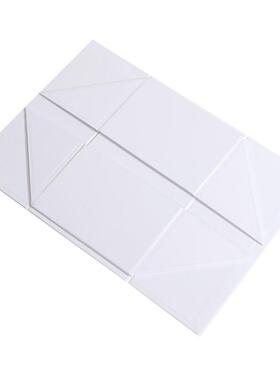V七彩白色意型礼创品盒色翻LUN盖折叠盒多现货折叠礼盒 厂家货源