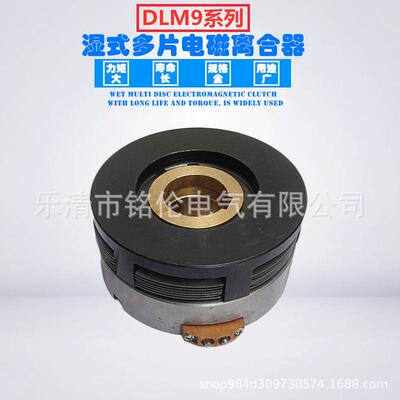 DLM9-25A无滑环湿式多片电磁离合器DC24v机床配件附件离合器