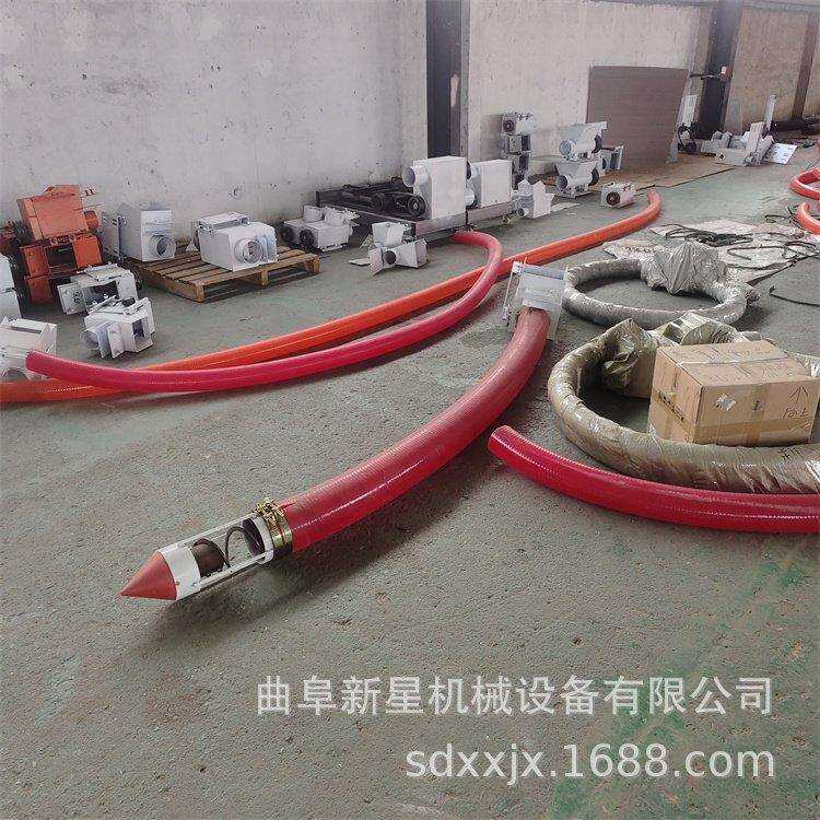 2024新型吸粮机大型加厚牛筋软管一机多用高效中驱螺旋吸沙机