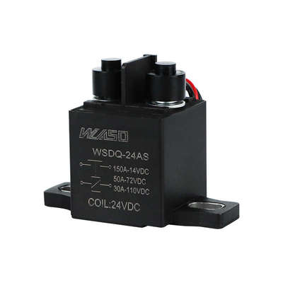 新能源110V高压直流接触器12V24V36V48V直流继电器长时间通电150A