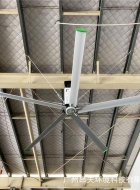 厂家大型工业风WWC德国免维覆护电机盖面扇积1㎡400 大型工业吊扇