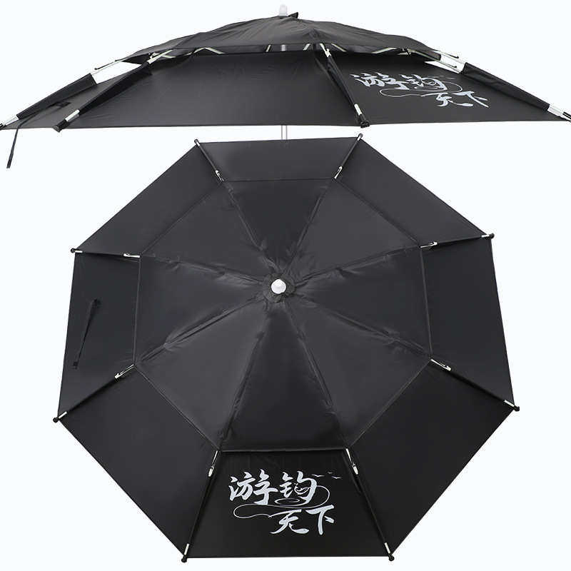 批发户外钓鱼太阳伞2.4米2.2米万向防雨防晒折叠垂钓伞台钓鱼伞