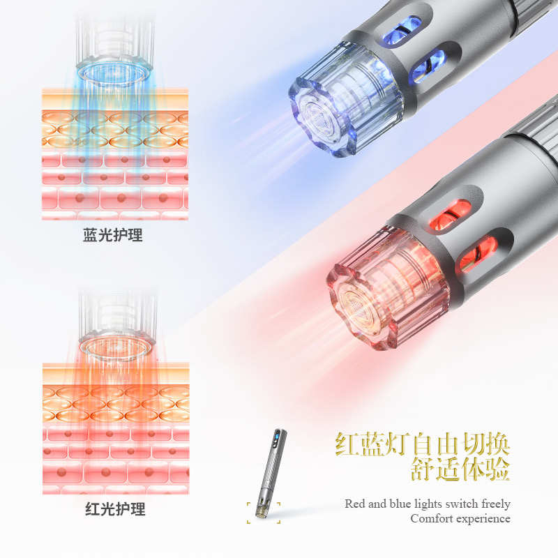 全新第六代自动出液纳米微针水光针仪器中胚层自打水光导入仪院线