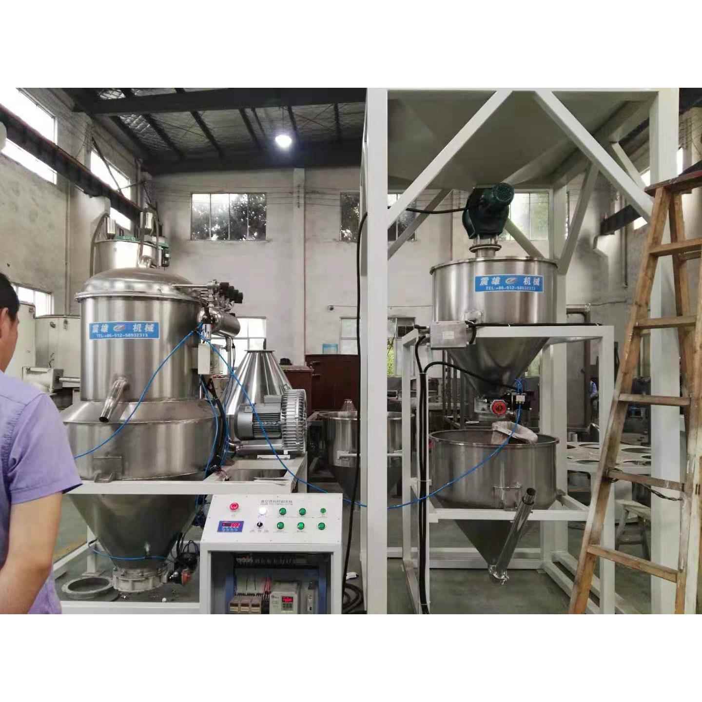 PVC粉末计量真空上料机木塑计量称重输送系统全自动计量上料机