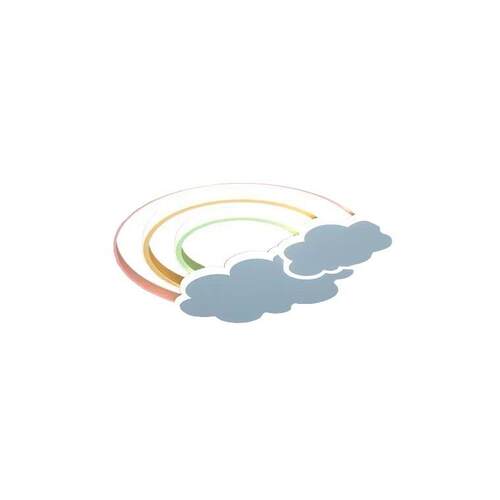 卧室吸顶灯2022年新款简约现代彩虹云朵儿童灯北欧轻奢家用led灯
