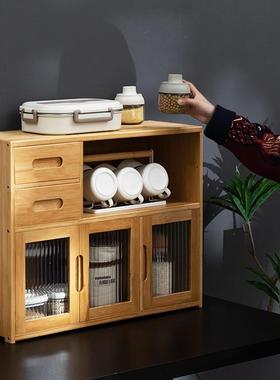 I1面餐边茶2537TMZW柜厨房储物柜子台面碗柜置架收纳桌橱柜茶物具