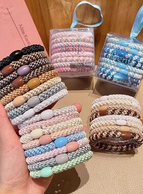 hair bands hair lead rope rubber bands being head ties band