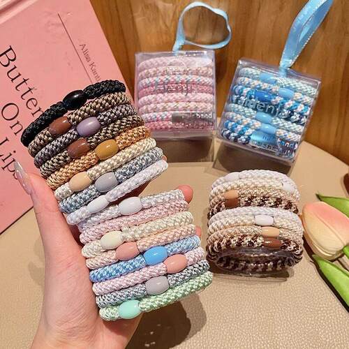 hair bands hair lead rope rubber bands being head ties band