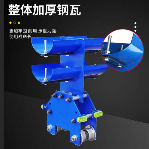 工字钢双电缆滑CH-缆S11/3型起重机行车车港口码头电缆拖层跑车