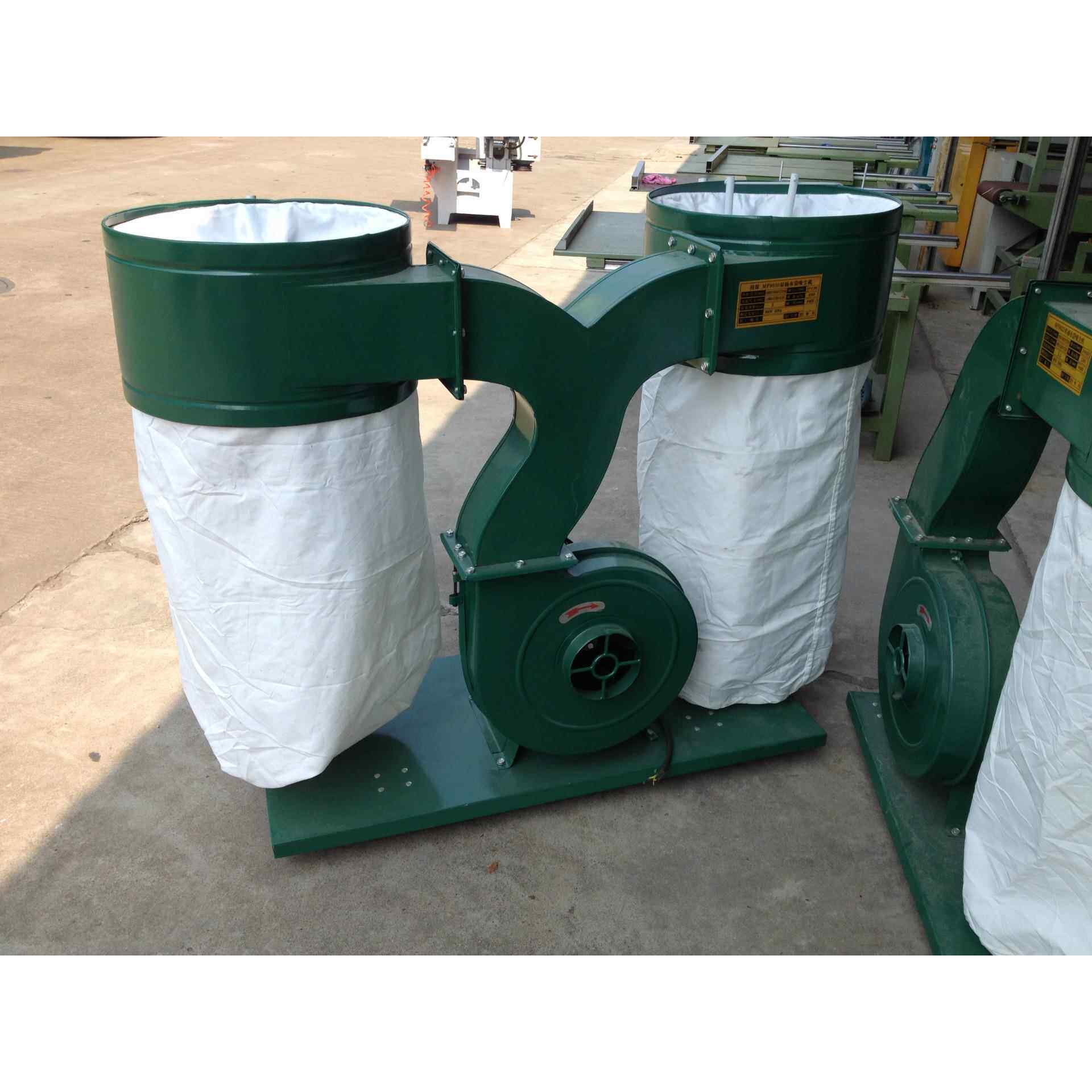 木工除尘设备 3KW双桶吸尘器 木工雕刻机吸尘器 推台锯吸尘机