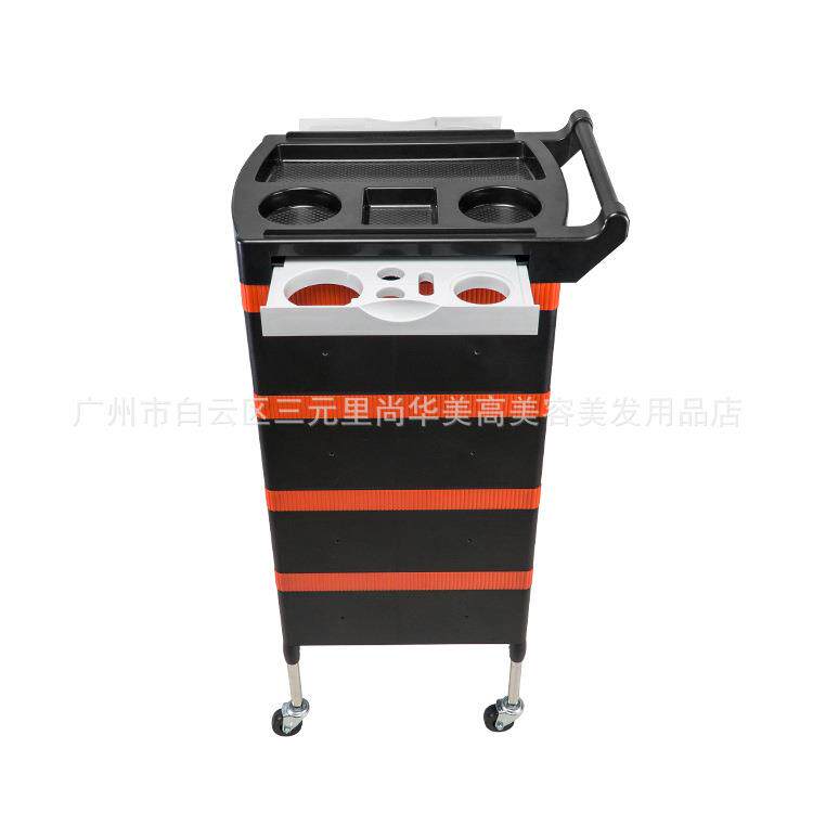 专用手推杠车复古美发车发廊工具小推车理发店烫染发型师加固新款