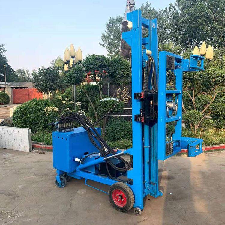 厂家直供隔墙板安装施工工具 隔墙板立板机 自动轻质板安装机吊机