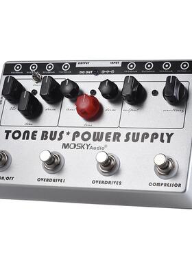 moskyaudio 合成效果器，多功能效果器 tone bus 压缩，过载，电