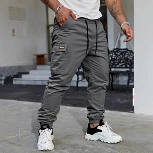 Men's Fashion Multi-Pocket Cargo Pants - Slim Fit Versatile