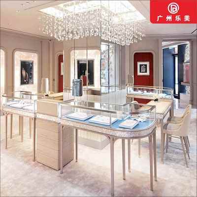 15年广州实力钻研珠宝展示柜款式时尚新颖直角弧形柜台货柜