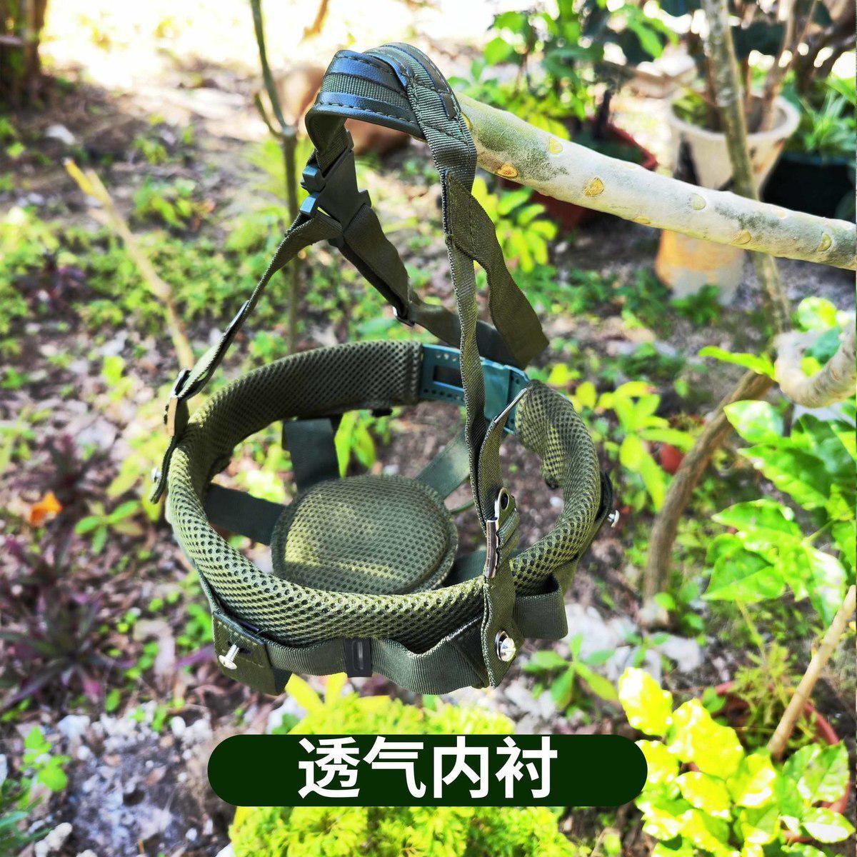 钢盔内衬QGF03头盔内衬悬挂下巴带凯夫拉头盔配件内胆内衬垫