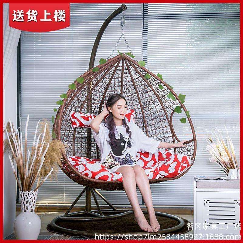 浪漫吊篮藤椅吊椅摇篮吊床阳台秋千摇摇椅室内懒人椅鸟巢户外成人