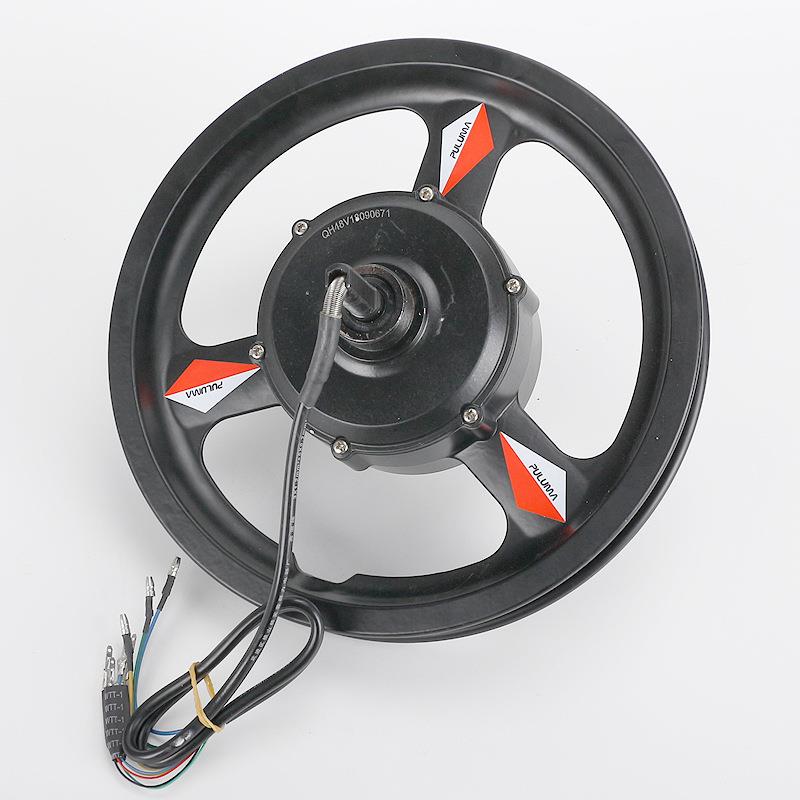 14寸合金一体轮无刷电动CTP机QH-鎂Y一4(1)折叠自行车体轮轮毂电