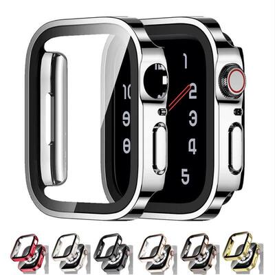 Glass+Cover适用Apple Watch case iWatch series s10 9 8 7 6 SE