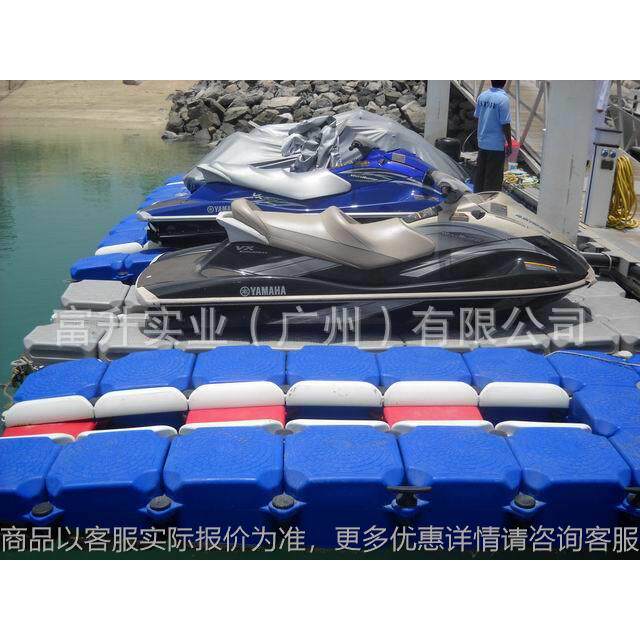 零售塑料浮筒水上浮桥 水上行人码头游船码头 钓鱼浮箱平台
