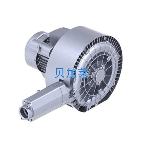 增压风机高压鼓风机2PB720AH27 4KW工业吸尘用旋涡真空泵