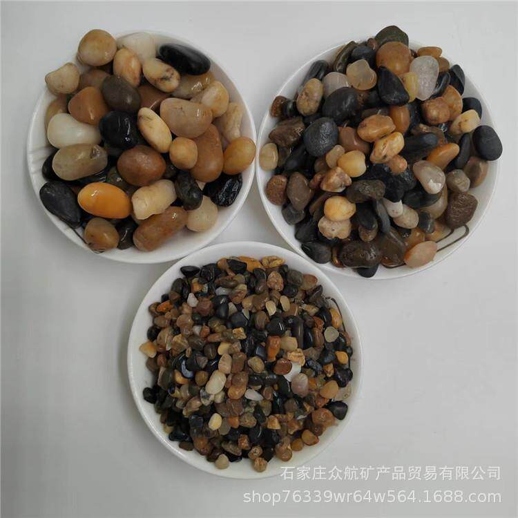 供应河卵石鹅卵石滤料水处理垫层地暖回填豆石污水处理鹅卵石