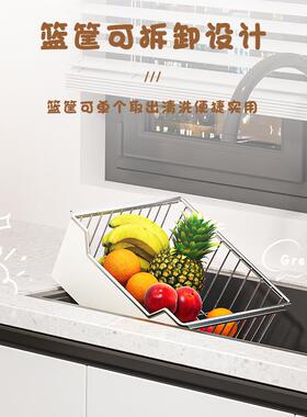 谋厨房多层篮蔬菜置物落地菜子放菜水果货架可抽拉WNZ式架生小推