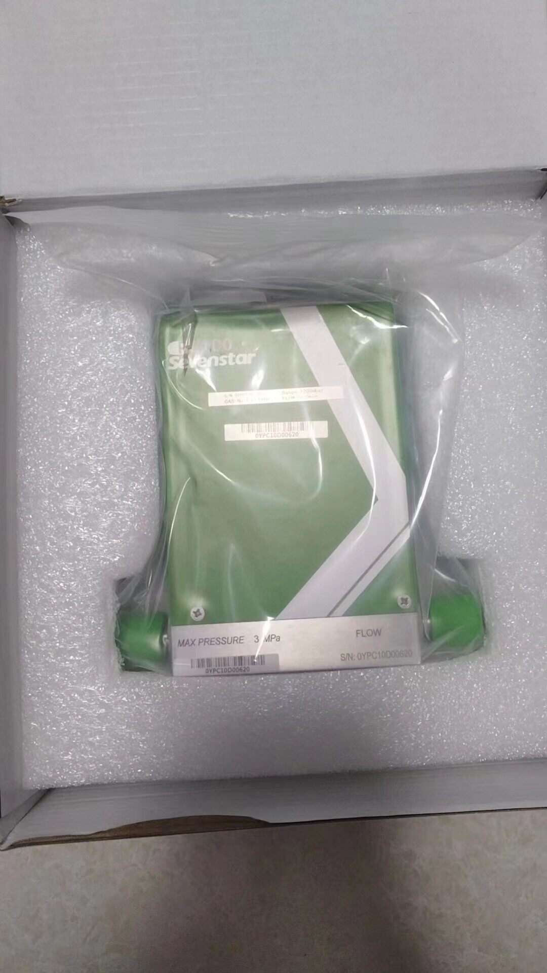 全新Sevenstar压力计PC100，5L/min，120