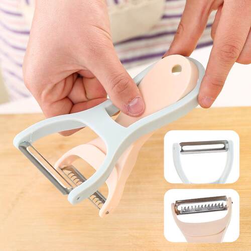 2-in-1 Peeling Knife and Scraper, Kitchen Multi-function Pee