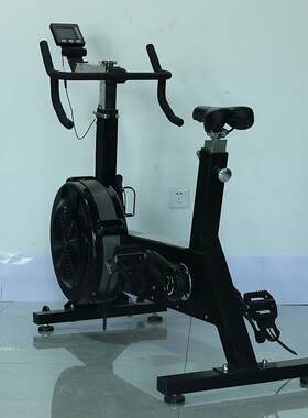 厂家直销商用风阻单车bike erg 按键室内运动动感单车 健身房专用