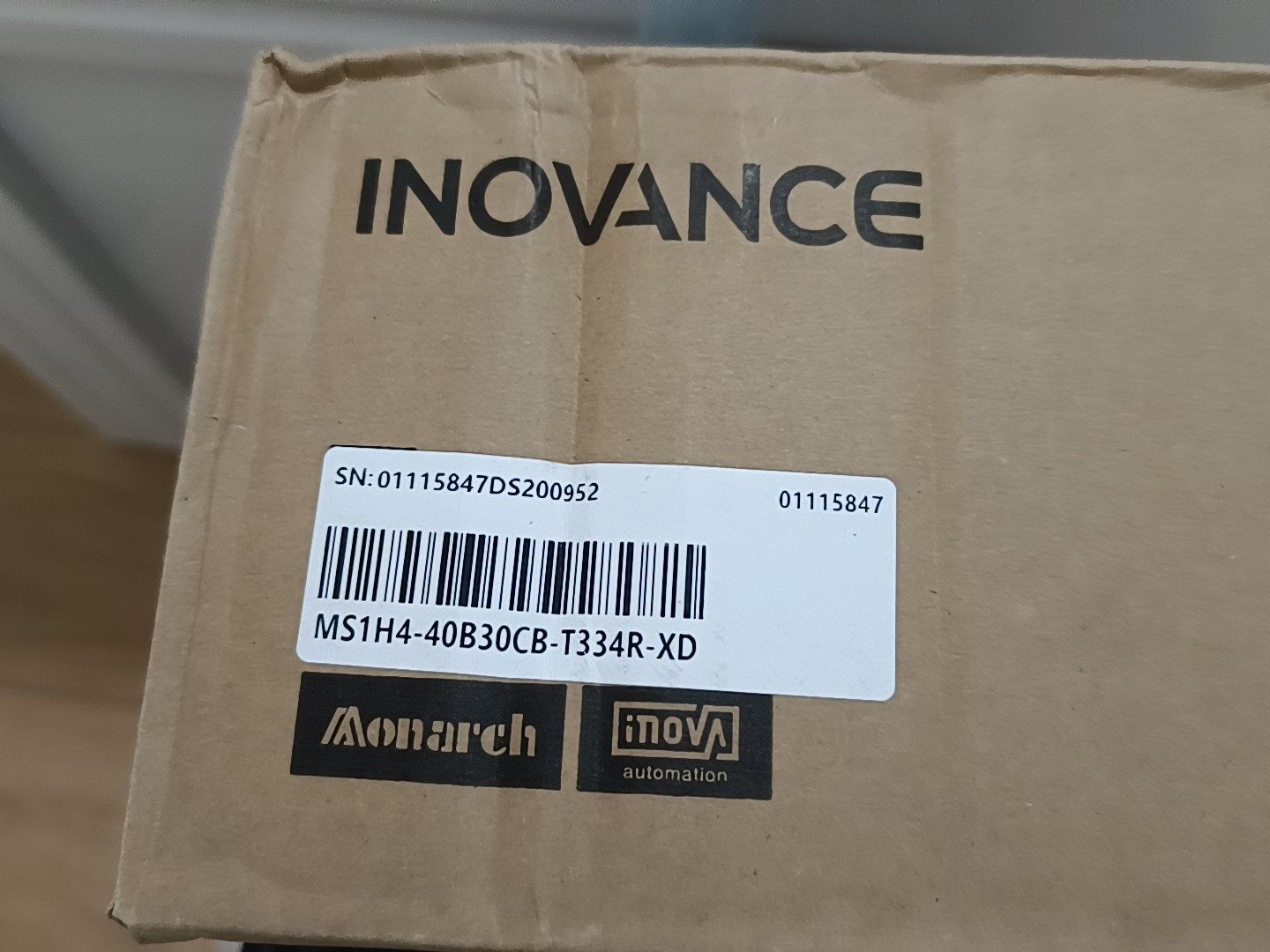 全新INOVANCE伺服电机MS1H4-40B30CB-T3