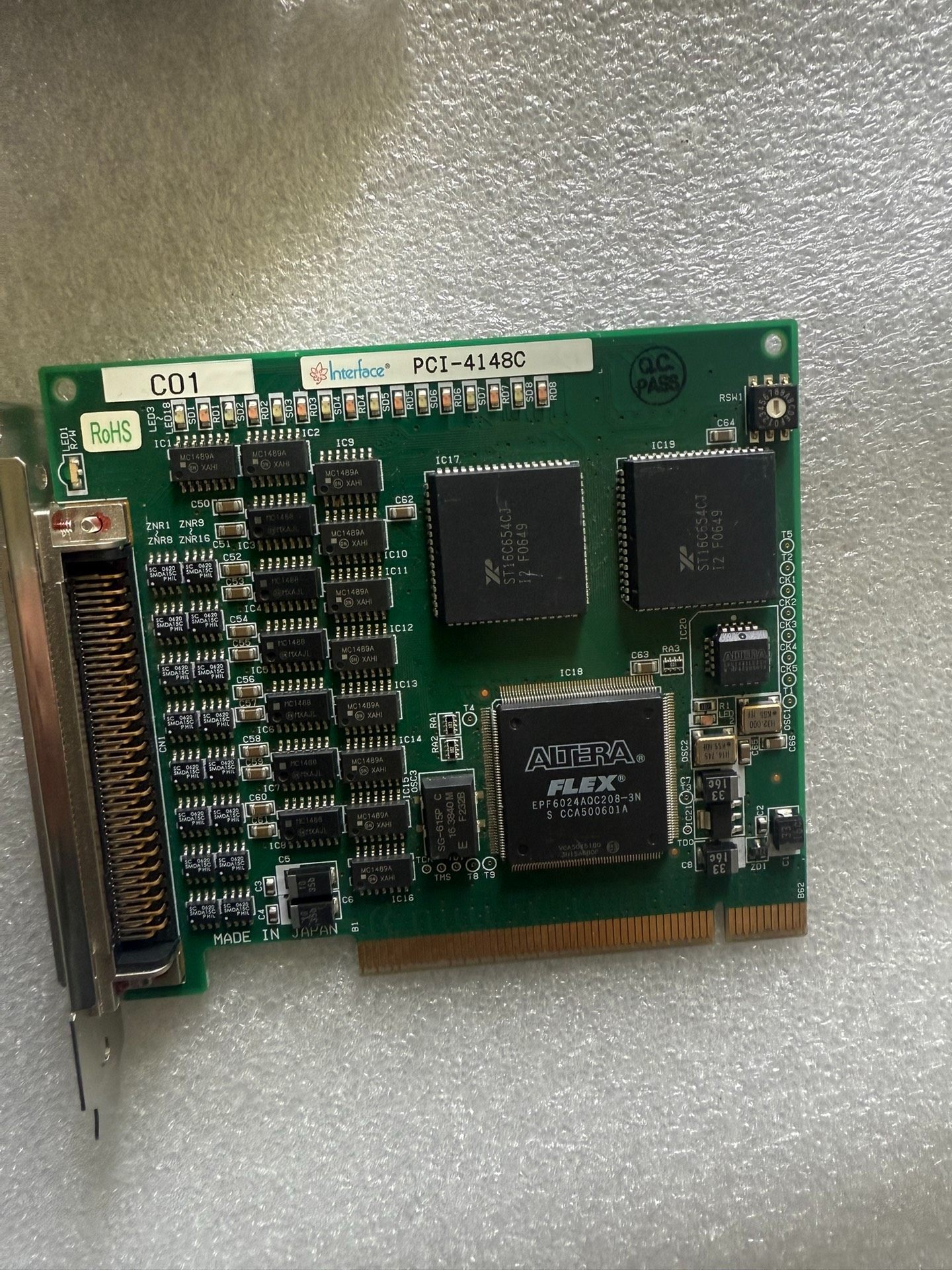 Interface PCI-4148C数据采集卡