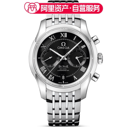 95新欧米茄碟飞系列431.10.42.51.01.001男士手表自动机械表 黑盘