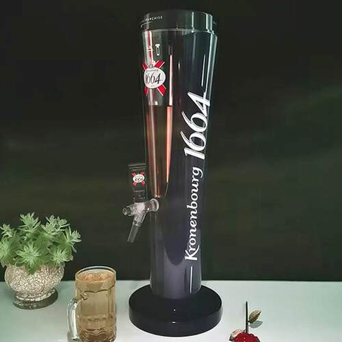 机厂家塔直销啤酒啤酒溶酒器3L扎啤酒炮酒器酒架分酒DUT柱不锈钢