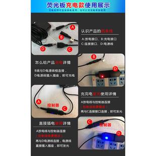 广告牌展架展示牌水牌灯箱展板海报架子驻守牌发光宣传立式落王金