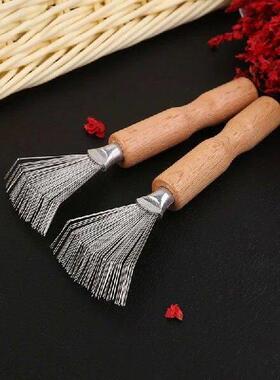 1PCS Wooden Comb Cleaner Delicate Cleaning Removable Hair