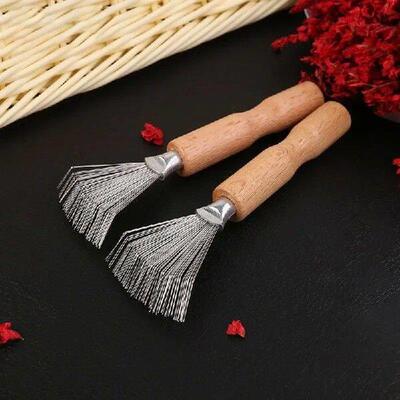 1PCS Wooden Comb Cleaner Delicate Cleaning Removable Hair