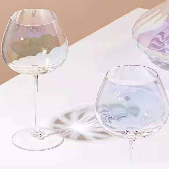醒酒批发玻璃雅致彩厂家杯网红壶红酒器彩虹  梦幻珍珠炫贝壳