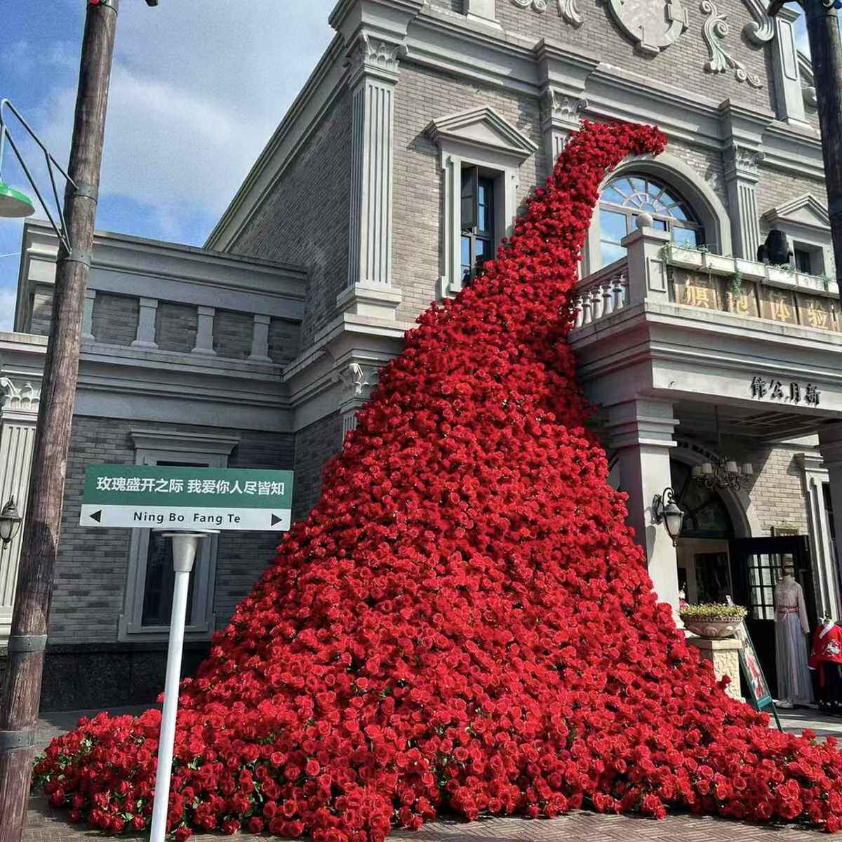 单支绒布仿真玫瑰花玫瑰瀑布场景布置插花婚庆仿真花假花地排花,家居饰品,仿真花/假花,淘宝优惠券,粉丝福利购,淘宝优惠卷