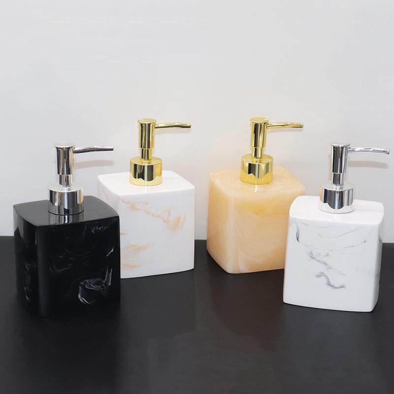 洗手液瓶北欧式轻奢乳液分装瓶酒店洗发水沐浴露瓶子皂液器按压瓶